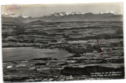 Les Alpes Le Lac De Neuchâtel Et La Plaine Vus De Mauborget - Mauborget