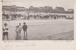 Zandvoort - Het Strand Met Veel Volk - 1903 - Zandvoort