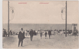 Zandvoort - Strandgezicht Met Veel Volk - Zeer Oud - Zandvoort