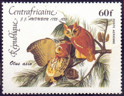 CAR - BIRDS  AUDUBON OWLS  - **MNH - 1985 - Hiboux & Chouettes