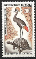 Mali - MNH ** 1963 :  Grey Crowned Crane  -  Balearica Regulorum - Kranichvögel