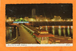 West Pier By Night , Brigthon - 1968 - Brighton