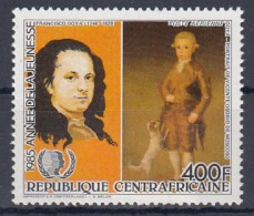 CENTRAL AFRICAN REPUBLIC 1184,unused,music - Centrafricaine (République)