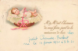 Nouveau-né 1930 VCorbeille Ruban Bébé - Birth