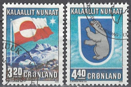 Greenland Grönland 1989. Mi.Nr. 195-196, Used O - Gebraucht