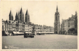 BELGIQUE - Tournai - La Grand'Place - Carte Postale Ancienne - Tournai