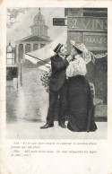 Couple - Et Je Sais Faire Risette - Un Couple Dans La Rue - Carte Postale Ancienne - Koppels