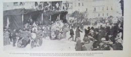 1900 LA SEMAINE AUTOMOBILE DE NICE - CORSO AUTOMOBILE - LA TURBIE - LA VIE AU GRAND AIR - Autres & Non Classés