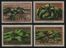 Angola 1959 - Mi-Nr. 419-422 ** - MNH - Pflanzen / Plants - Welwitschia - Angola