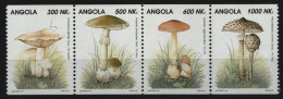 Angola 1993 - Mi-Nr. 945-948 C ** - MNH - Pilze / Mushrooms - Angola