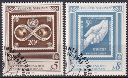 UNO WIEN 1991 Mi-Nr. 121/22 O Used - Aus Abo - Used Stamps