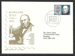 POLOGNE. N°2463 De 1979 Sur Enveloppe 1er Jour. Rowland Hill. - Rowland Hill