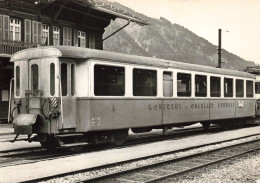 TRANSPORT - AB4ü 97 à La Lenk En 1971 - Carte Postale Ancienne - Tramways