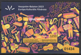 HUNGARY 2023 CULTURE Veszprem-Balaton European Capital Of Culture - Fine S/S MNH - Unused Stamps