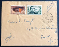 Nouvelle-Calédonie, Divers Sur Enveloppe TAD CANALA 30.7.1954 - (B3257) - Storia Postale