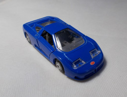 Voiture - Bugatti EB110 - Maisto Shell- Bleu - 116 Mm - Ech: 1/38 - Autres & Non Classés