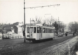 TRANSPORT - SNCV Thuin Ville Basse Le 21-01-1956 - Carte Postale Ancienne - Strassenbahnen