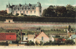 FRANCE - Tours - Le Château De Moncontours - Colorisé - Carte Postale Ancienne - Tours