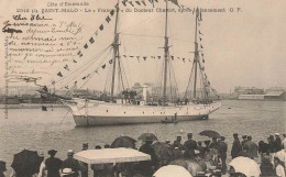 St Malo * 1903 * Le " FRANCAIS " Du Docteur Charcot Après Le Lancement * Bateau Voilier Goëlette Français - Saint Malo