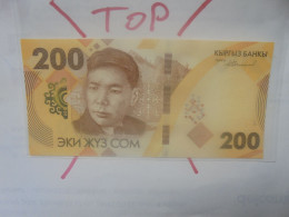 KIRGHIZISTAN 200 SOM 2023 NEUF (B.31) - Kyrgyzstan