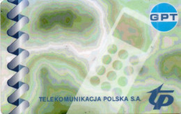 POLAND - CHIP CARD - TEST CARD - POZNAN GPT 25 UNITS - MATT - Pologne