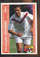 N° 217  Carte Panini Football 1994  CHRISTOPHE DUGARRY  Attaquant - Trading Cards