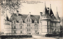 FRANCE - Azay-le-Rideau - Le Château - Monument Historique - Carte Postale Ancienne - Azay-le-Rideau