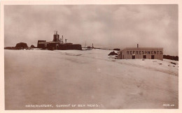 Lot373 Observatory Summit Of Ben Nevis Scotland Real Photo - Espace