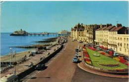 EASTBOURNE  SUSSEX  Marine Parade And Pier Car - Eastbourne