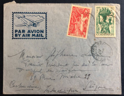 Guadeloupe, Divers Sur Enveloppe 1948 Pour Saigon, Indochine - (B3313) - Cartas & Documentos