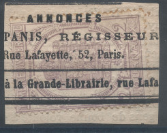 Lot N°79829   N°7/Fragment, Oblitéré - Zeitungsmarken (Streifbänder)