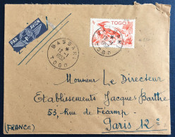 Togo, N°250 Sur Enveloppe TAD BASSARI 12.1.1952 - (B3327) - Lettres & Documents