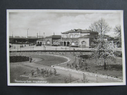 AK Homburg Saar Bahnhof Feldpost Zugstempel Bahnpost 1940 /// D*57307 - Saarpfalz-Kreis