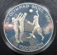 Corea Del Sud - 10.000 Won 1987 - Olimpiadi - Pallavolo - KM# 63 - Korea, South