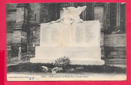 Cpa 61 SEES Le Monument Aux Morts De La Grande Guerre, Scanne A Voir, écriture Au Dos - Sees