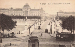 FRANCE - Lyon - Pont De L'Université Et Les Facultés  - Animé - Carte Postale Ancienne - Lyon 7