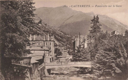 FRANCE - Cauterets - Passerelle Sur Le Gave - Carte Postale Ancienne - Cauterets