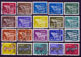 ⁕ IRELAND 1968 - 1981 ÉIRE ⁕ Early Irish Art ⁕ 20v Used - Used Stamps