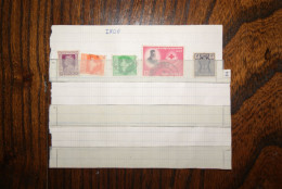 Lot De 5 Timbres (années 50) - Usati