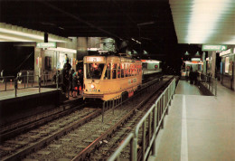 BELGIQUE - Bruxelles - Métro - Colorisé - Carte Postale - Vervoer (ondergronds)