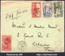 COTE D'IVOIRE LETTRE POUR ASNIERES CAD DE BOUAKE DU 24/06/1939 - Covers & Documents