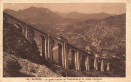 FRANCE - Lourdes - Le Grand Viaduc Du Funiculaire Et La Vallée D'Argelés - Carte Postale Ancienne - Lourdes