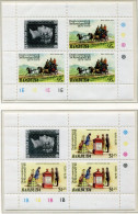 Barbuda 439 - 442 (4 Kleinbogen) Mnh Rowland Hill Postkutsche Briefkasten - Barbuda (...-1981)