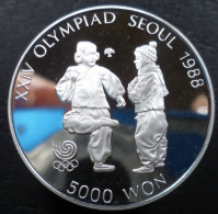 Corea Del Sud - 5.000 Won 1987 - Olimpiadi -Jegichagi - KM# 61 - Coreal Del Sur