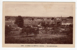 CPSM Près Bouloire 72 Le Breil Sur Mérize Vue Panoramique éditeur Adol - Bouloire