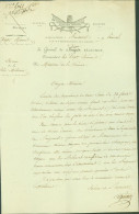 LAS Lettre Signature Autographe François Barthelemy Beguinot Général Révolution & Empire - Politisch Und Militärisch