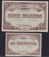 Chambre De Commerce - Creuse - 2 Ex - Spécimen / Annulé - NEUF - Cámara De Comercio