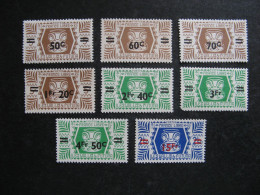 Wallis Et Futuna : TB  Série N° 148 Au N°155, Neufs X . - Unused Stamps
