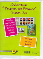 Timbres - Deux Pochettes "Timbres De France" Deuxième Trimestre 2007, Valeur 5.40 + 21.93 - 2000-2009