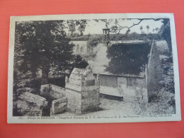 DAOULAS ABBAYE  CHAPELLE ET FONTAINE DE N.D. DES FLEURS ET N.D. DES FONTAINES VUES DE DOS - Daoulas